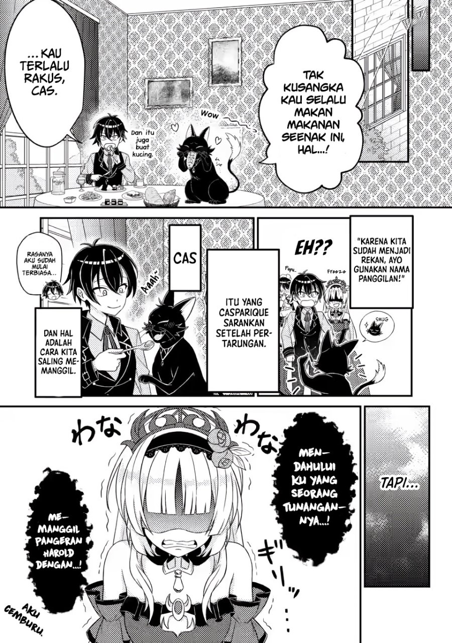 Munou no Akudou Ouji wa Ikinokoritai ~Ren'ai RPG no Akuyaku Mob ni Tensei Shita kedo, Gensaku Mushi shite Saikyou o Mezasu~ Chapter 5 - Page 9