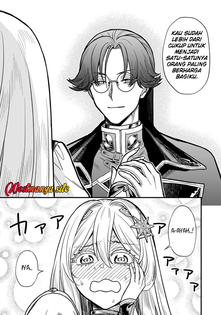 Baca Musume Ni Danzai Sareru Akuyaku Koushaku Ni Tensei Shitemashita ~Akuyaku Muubu o Yameta no ni Nazeka Musume ga Koori No Reijou Ka Suru Ken~ Chapter 4.2 Bahasa Indonesia page 32