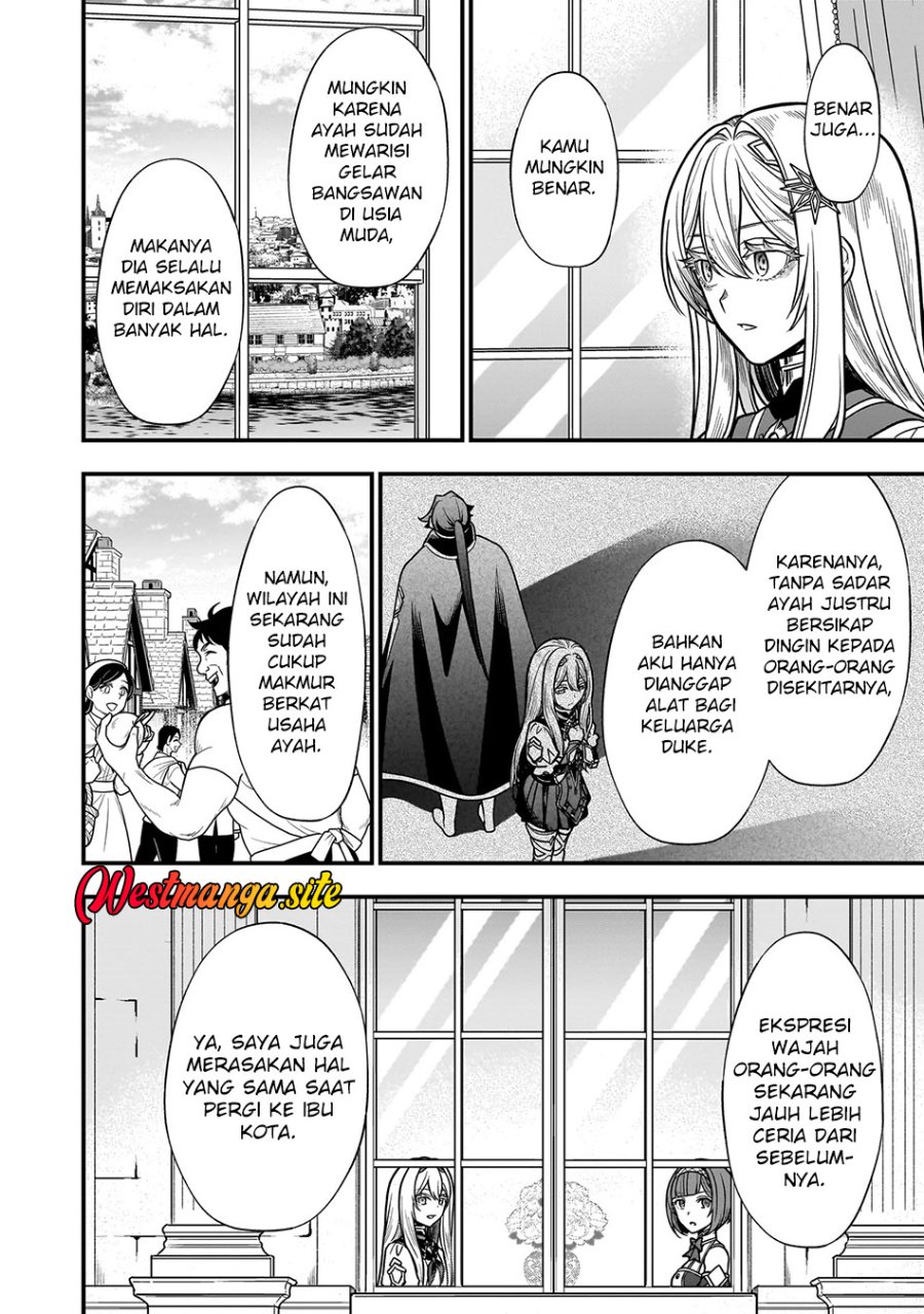 Baca Musume Ni Danzai Sareru Akuyaku Koushaku Ni Tensei Shitemashita ~Akuyaku Muubu o Yameta no ni Nazeka Musume ga Koori No Reijou Ka Suru Ken~ Chapter 5.1 Bahasa Indonesia page 14