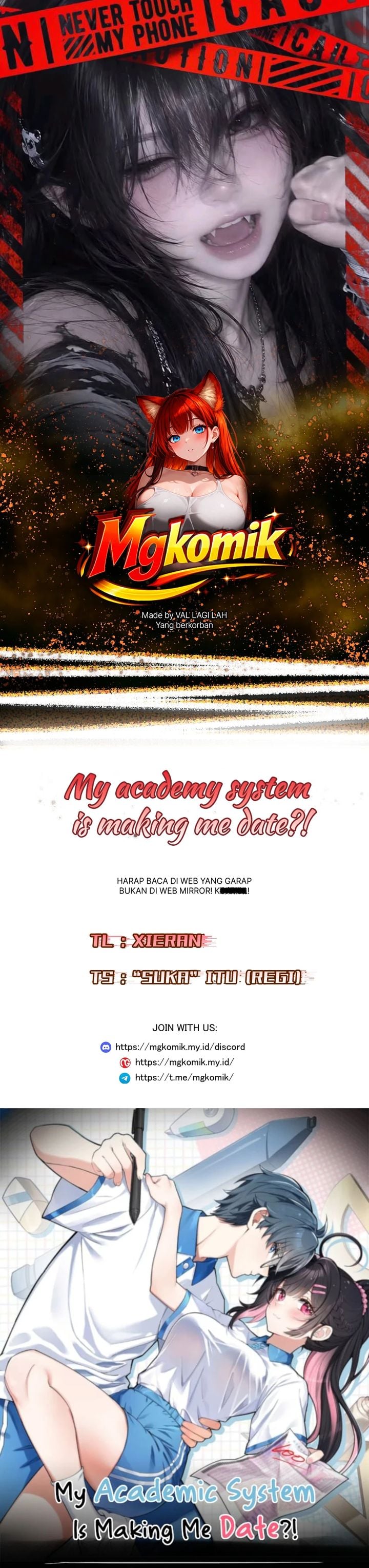 My Academic System Is Making Me Date?! Chapter 23 - Page 1