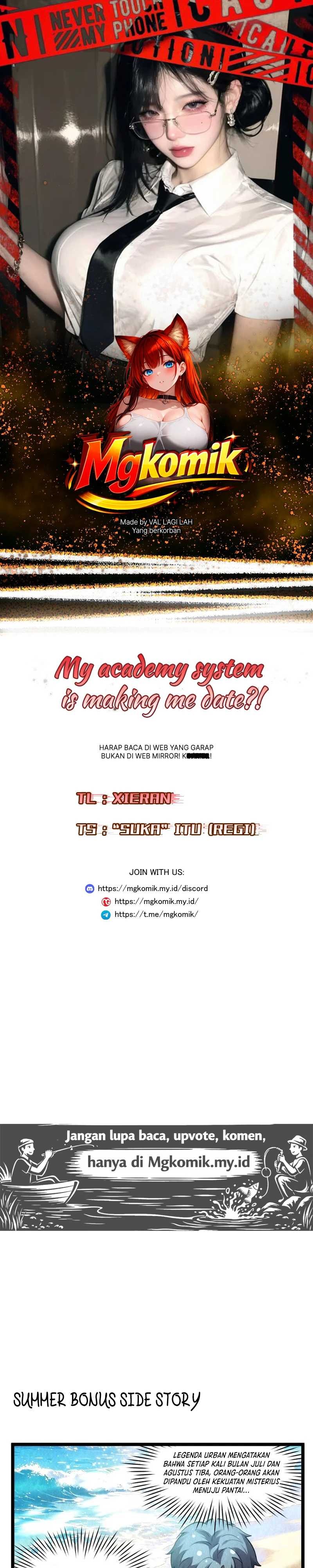 My Academic System Is Making Me Date?! Chapter 24.5 - Page 1