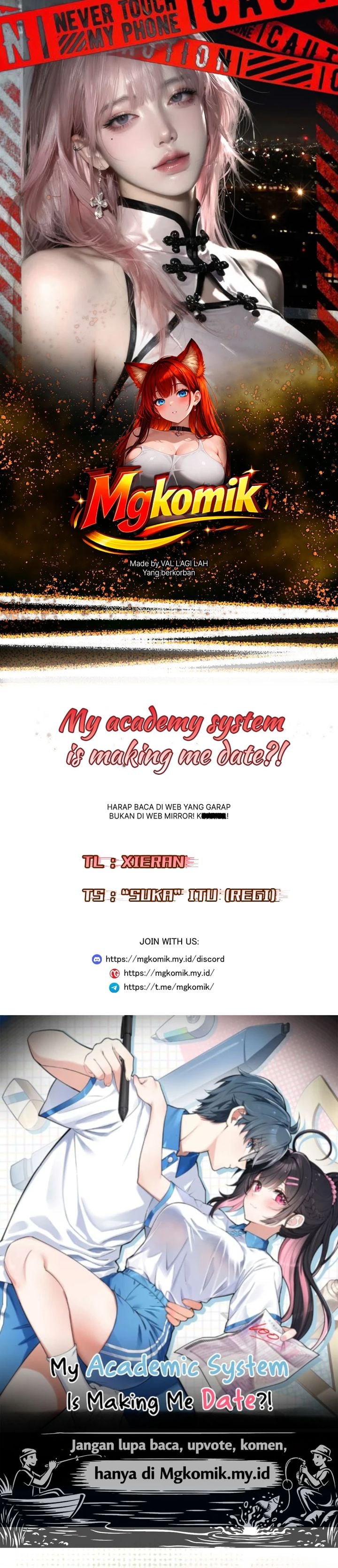 My Academic System Is Making Me Date?! Chapter 24 - Page 1