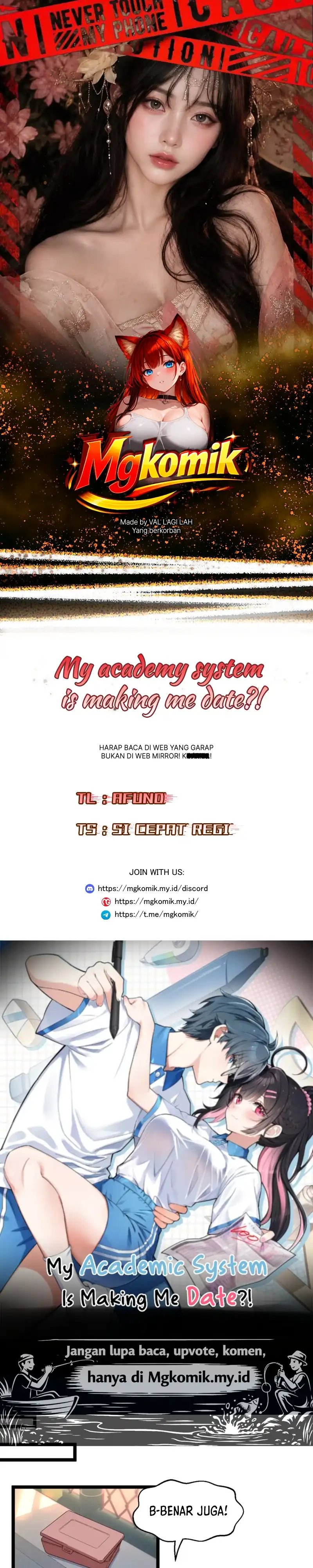 My Academic System Is Making Me Date?! Chapter 26 - Page 1