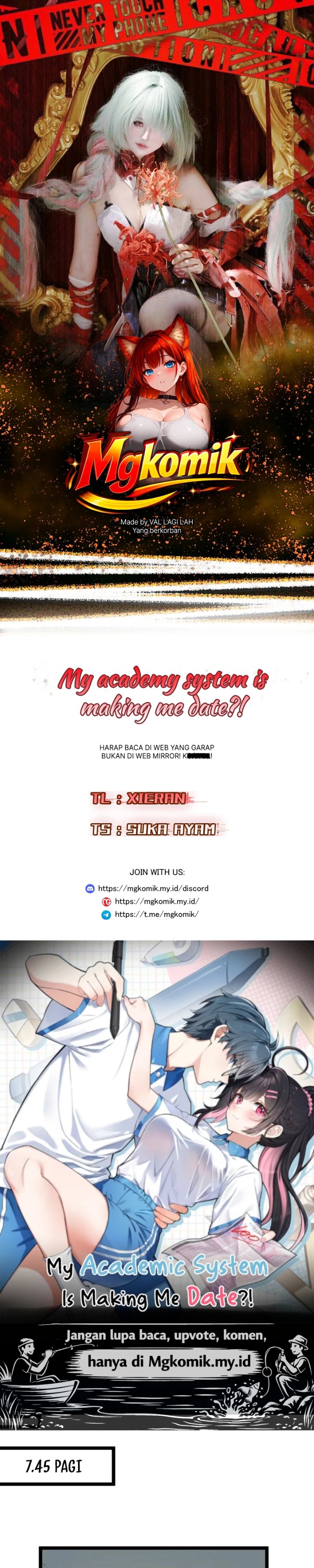 My Academic System Is Making Me Date?! Chapter 8 - Page 1