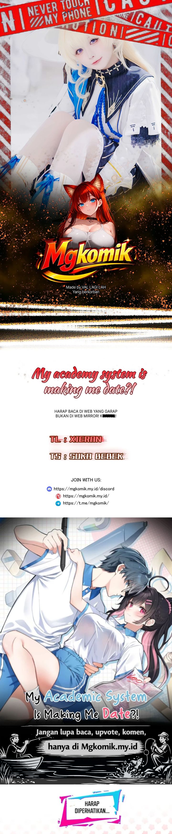 My Academic System Is Making Me Date?! Chapter 9 - Page 1