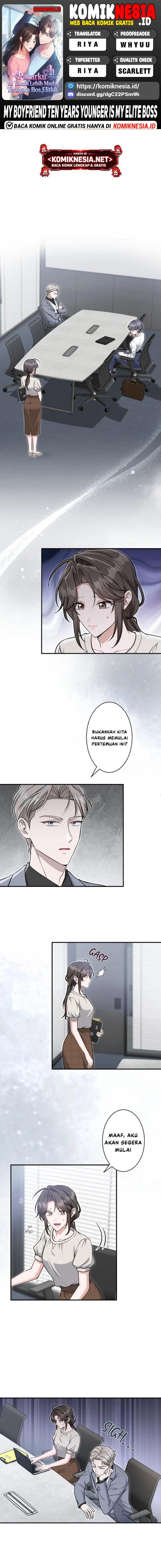 Baca My Boyfriend Ten Years Younger Is My Elite Boss - Chapter 13 halaman 1