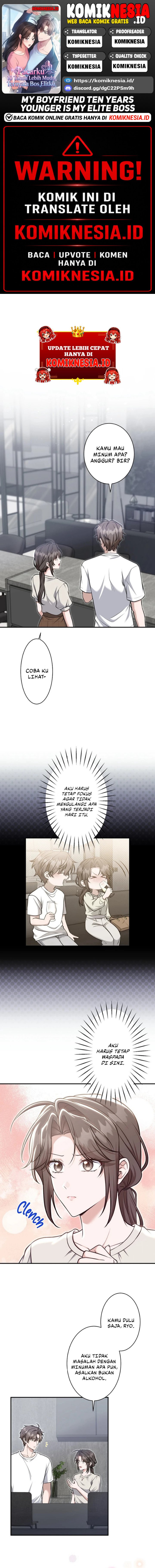Baca My Boyfriend Ten Years Younger Is My Elite Boss - Chapter 15 halaman 1
