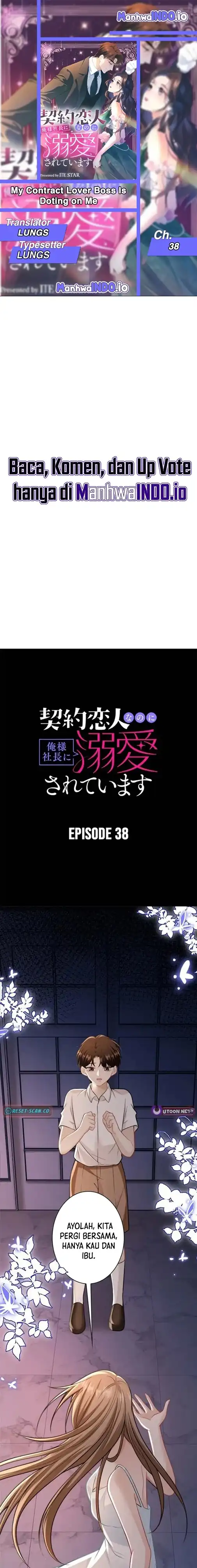 My Contract Lover Boss Is Doting on Me Chapter 38 - Page 1