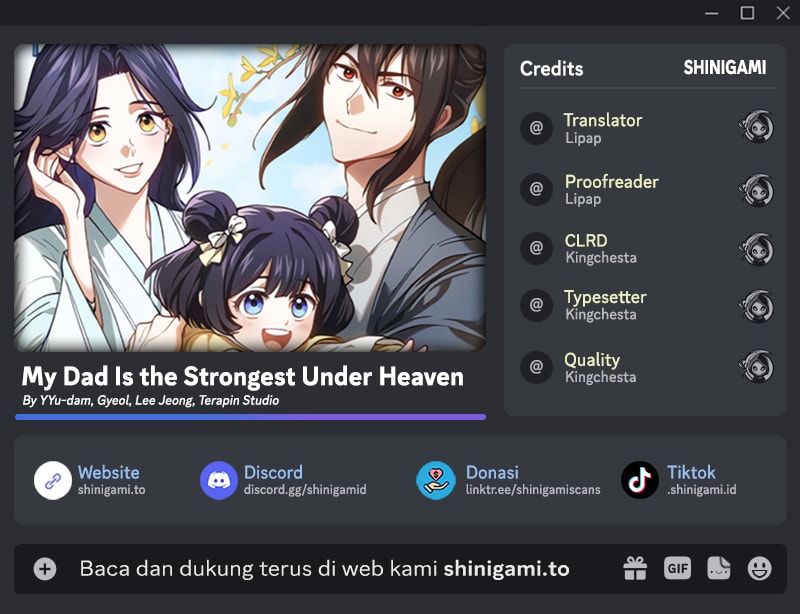 Baca My Dad Is The Strongest Under Heaven Chapter 10 Bahasa Indonesia page 6