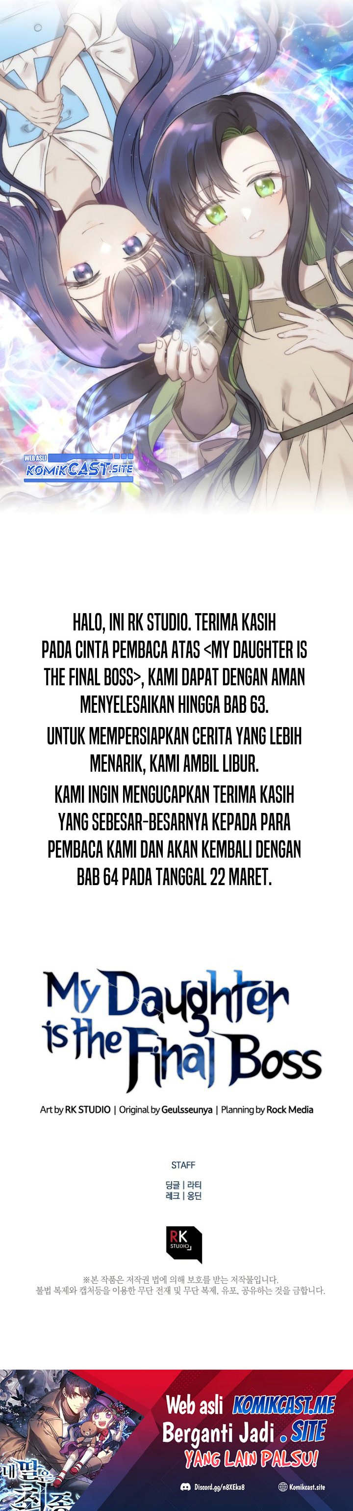 Baca My Daughter is the Final Boss - Chapter 63 halaman 37