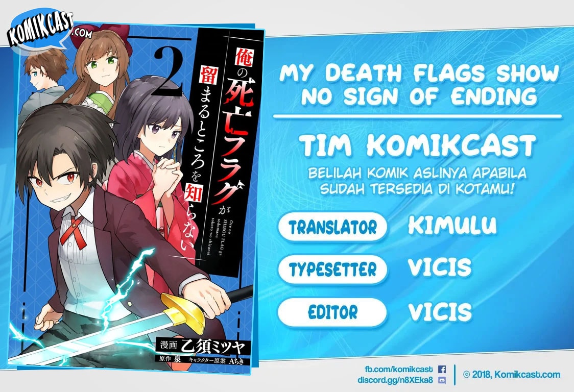 Baca My Death Flags Show No Sign of Ending - Chapter 18 halaman 1