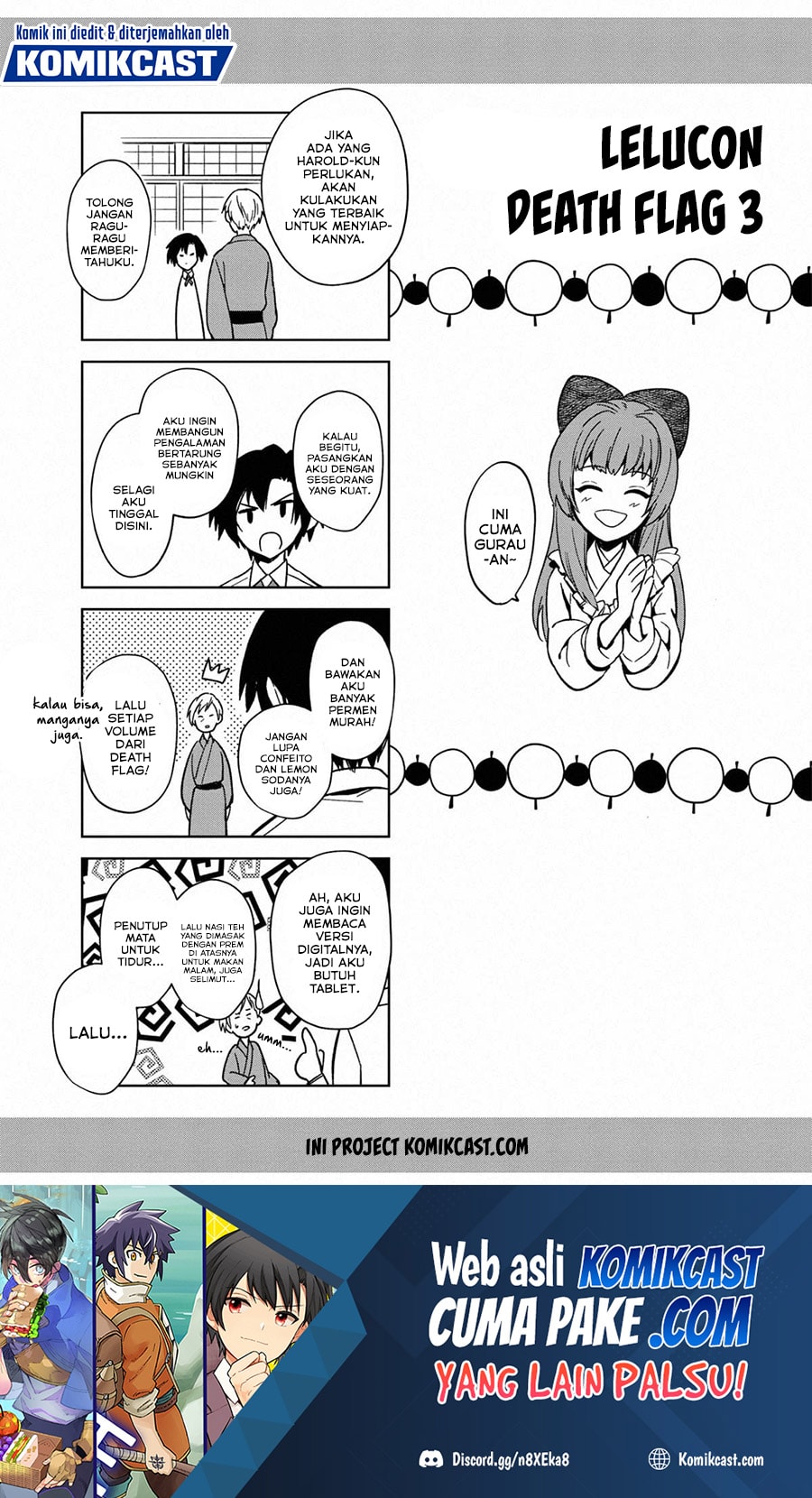Baca My Death Flags Show No Sign of Ending - Chapter 29.5 halaman 2
