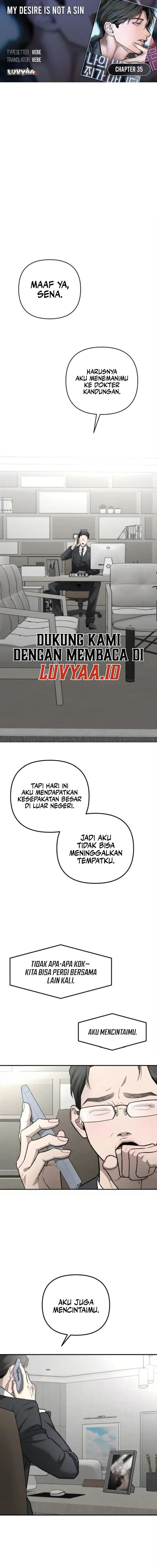 Baca My Desire Is Not a Sin - Chapter 35 halaman 1