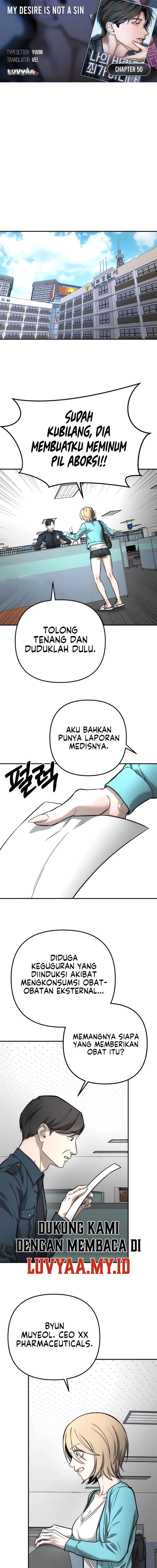 Baca My Desire Is Not a Sin - Chapter 50 halaman 1