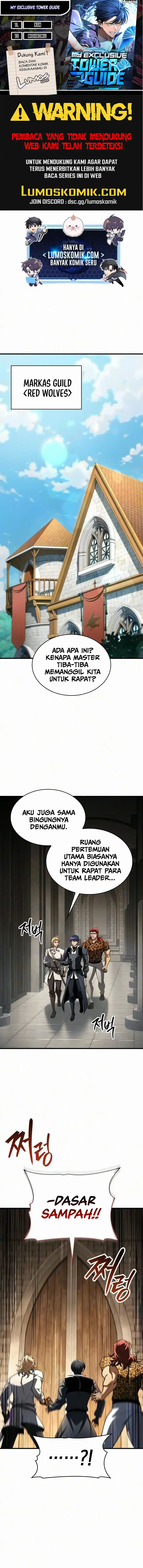 Baca My Exclusive Tower Guide - Chapter 122 halaman 1