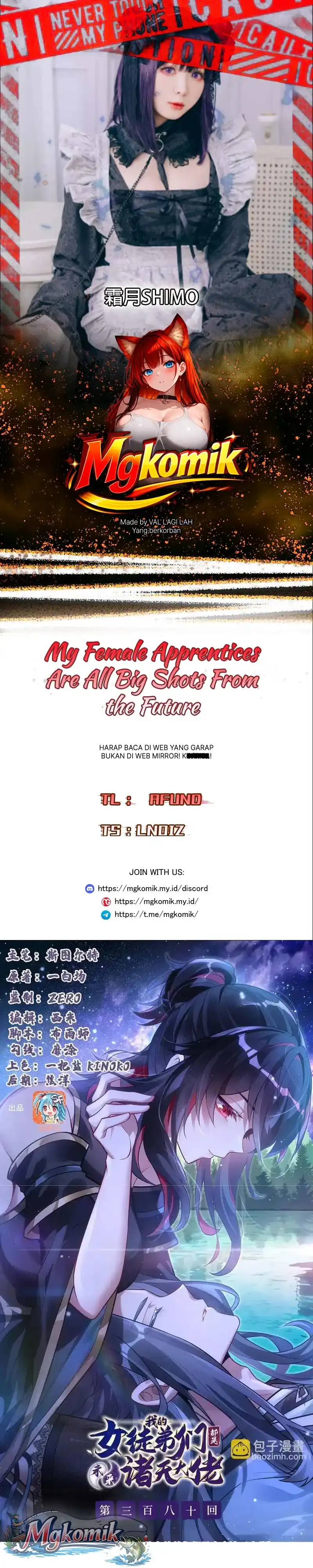 Baca My Female Apprentices Are All Big Shots From the Future - Chapter 380 halaman 1