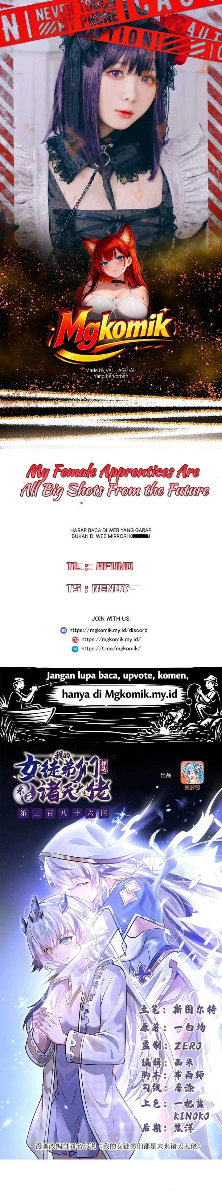 Baca My Female Apprentices Are All Big Shots From the Future - Chapter 386 halaman 1