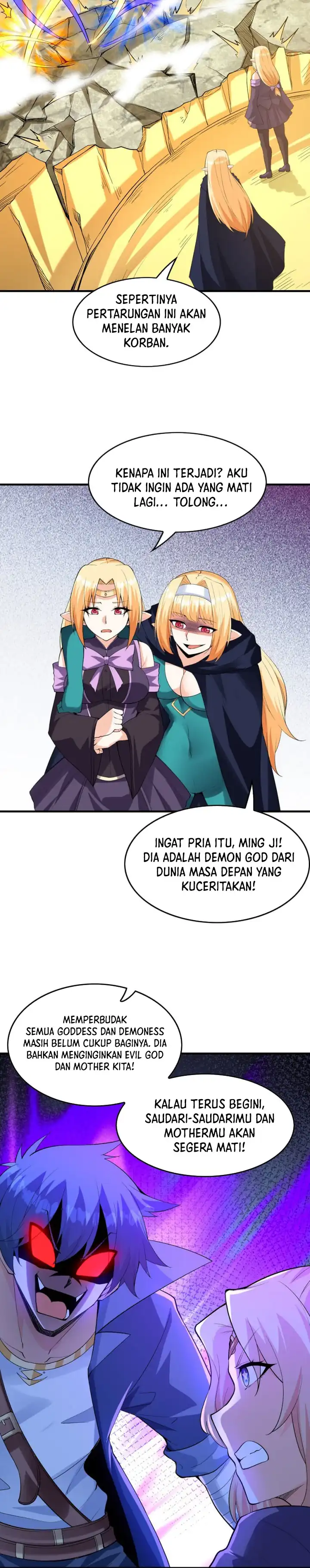 Baca My Harem Is Entirely Female Demon Villains - Chapter 124 halaman 21