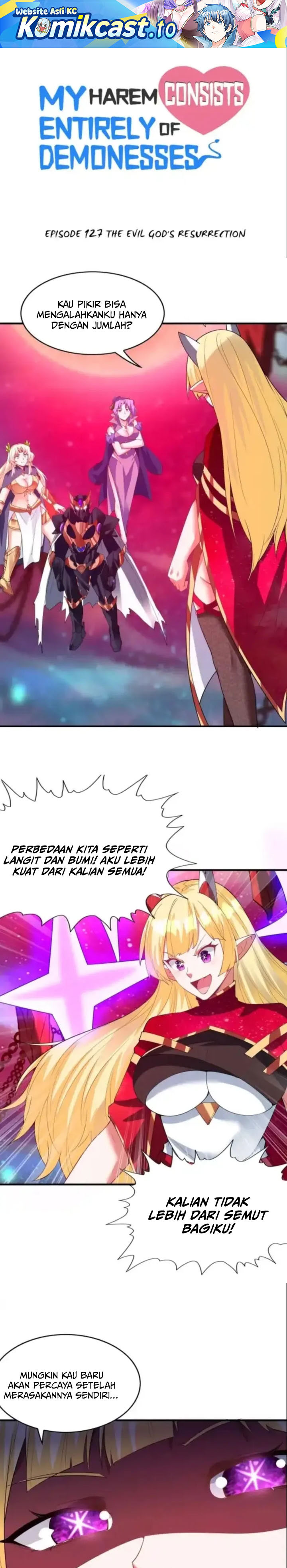 Baca My Harem Is Entirely Female Demon Villains - Chapter 127 halaman 2