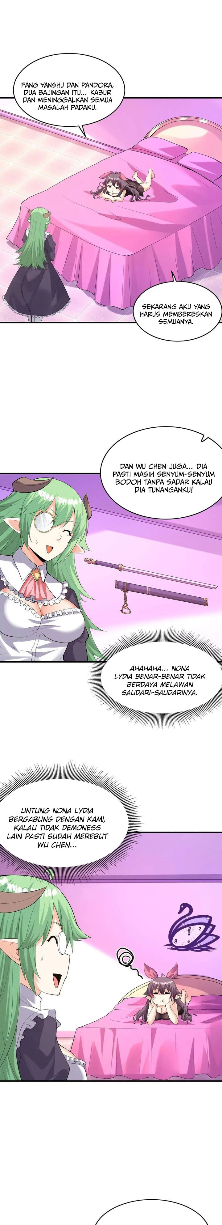 Baca My Harem Is Entirely Female Demon Villains - Chapter 130 halaman 15