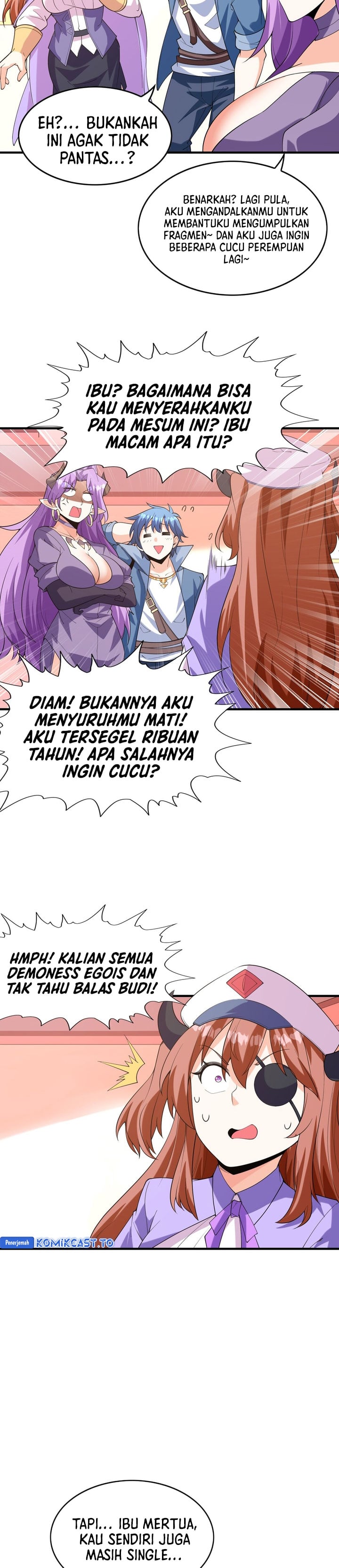 Baca My Harem Is Entirely Female Demon Villains - Chapter 151 halaman 21
