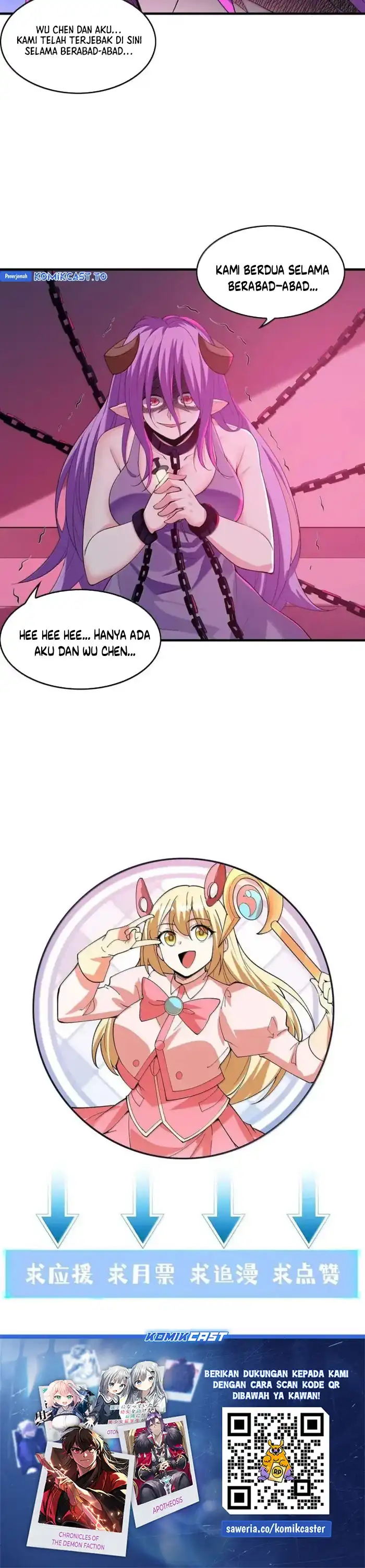 Baca My Harem Is Entirely Female Demon Villains - Chapter 156 halaman 21
