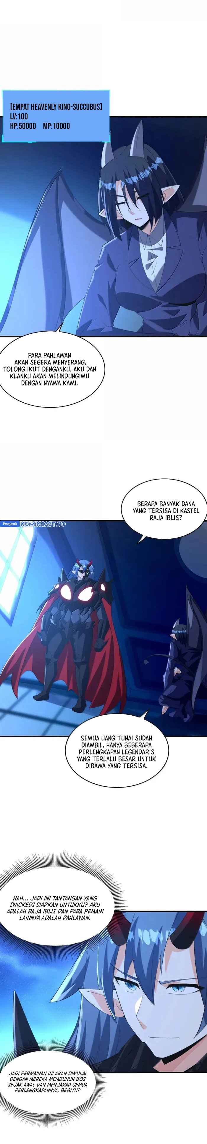 My Harem Is Entirely Female Demon Villains chapter 165 halaman 9
