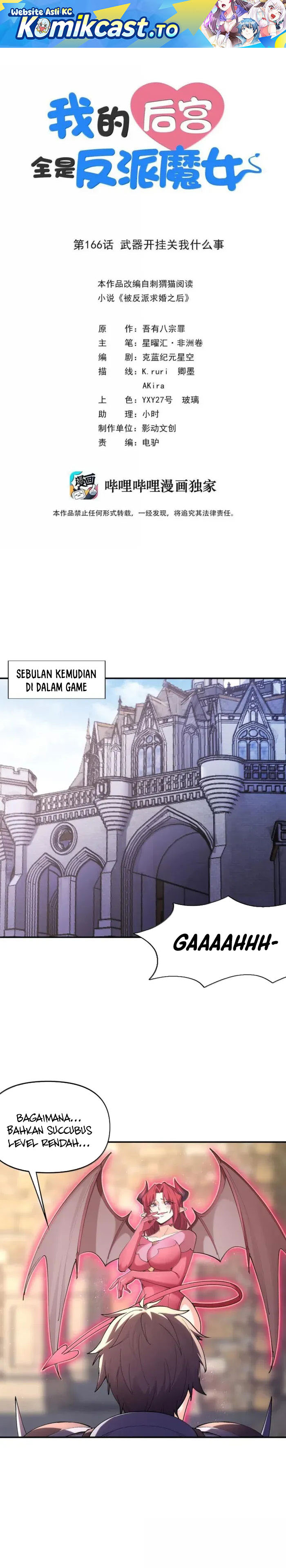 Baca My Harem Is Entirely Female Demon Villains - Chapter 166 halaman 2