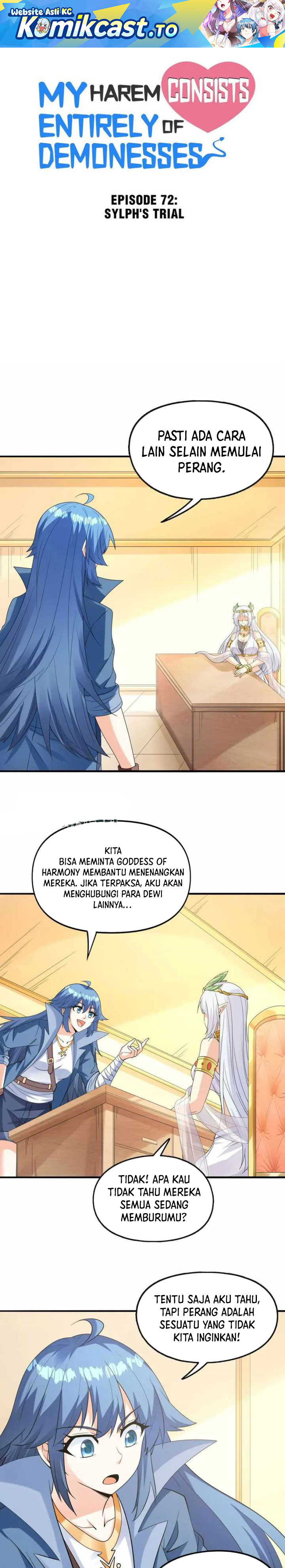 Baca My Harem Is Entirely Female Demon Villains - Chapter 72 halaman 2