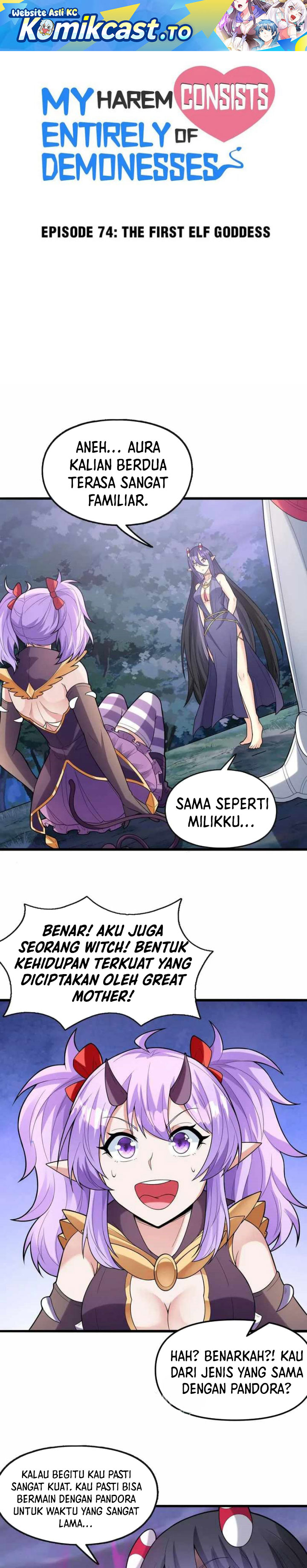 Baca My Harem Is Entirely Female Demon Villains - Chapter 74 halaman 2