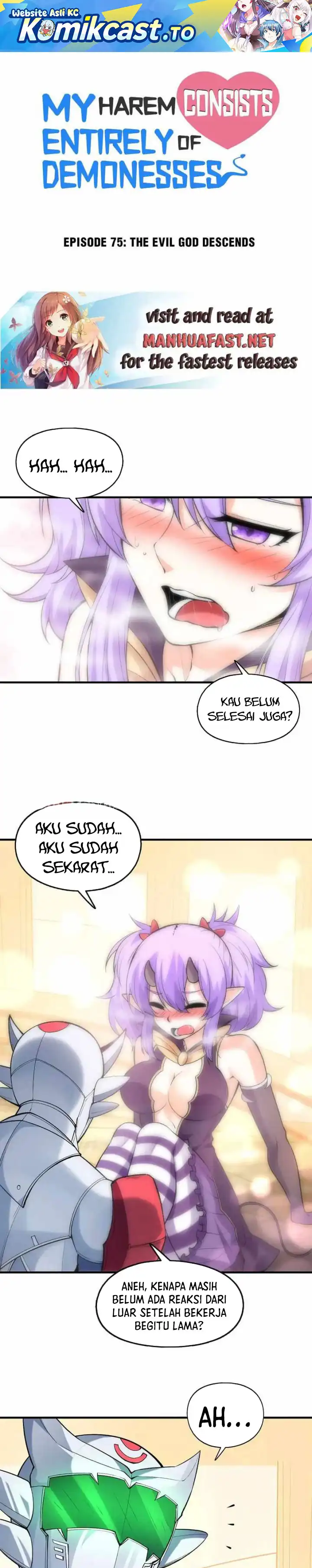 Baca My Harem Is Entirely Female Demon Villains - Chapter 75 halaman 2