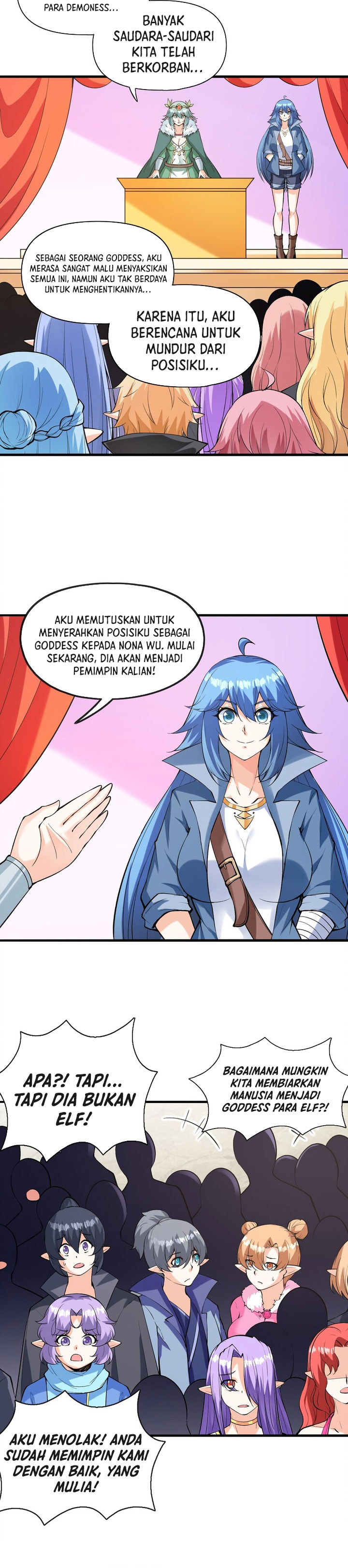 Baca My Harem Is Entirely Female Demon Villains - Chapter 84 halaman 16