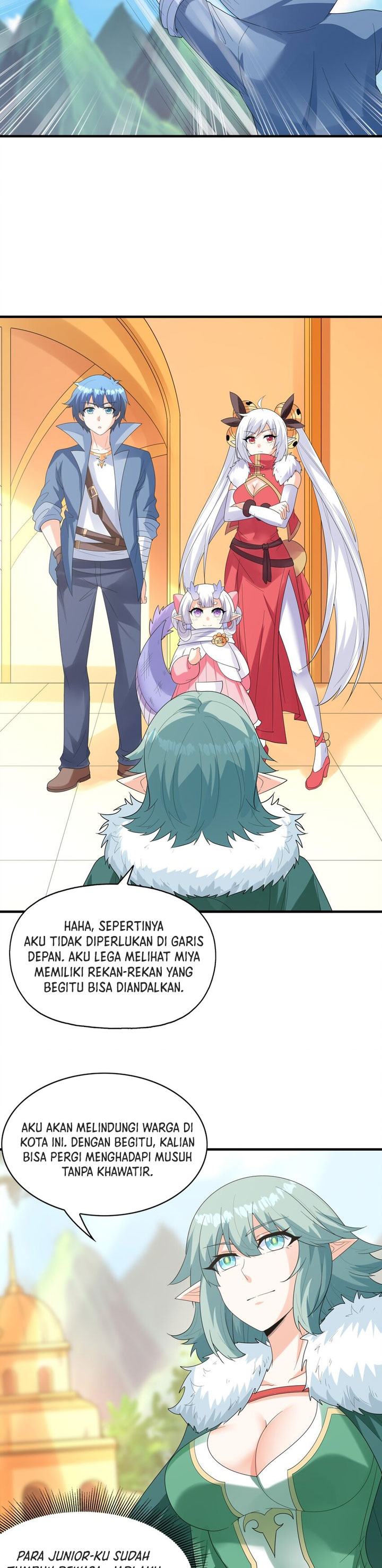 My Harem Is Entirely Female Demon Villains Chapter 87 - Page 15