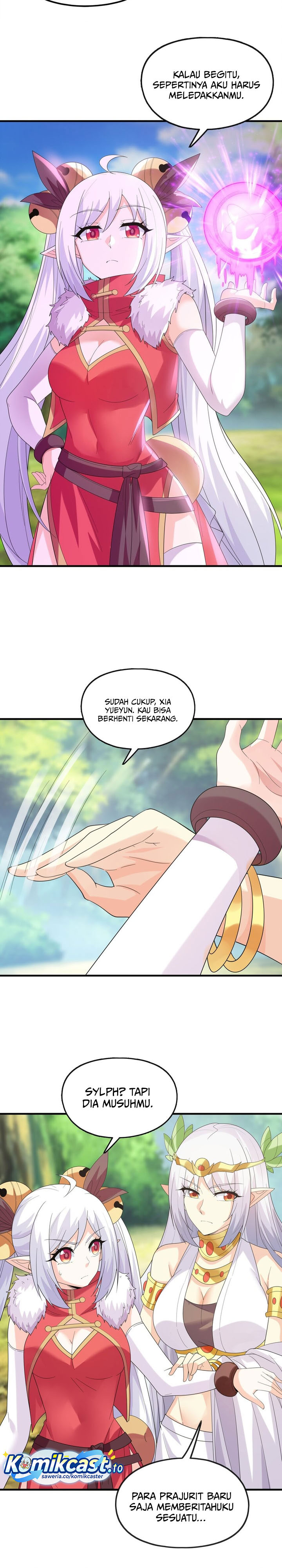 My Harem Is Entirely Female Demon Villains Chapter 88 - Page 9