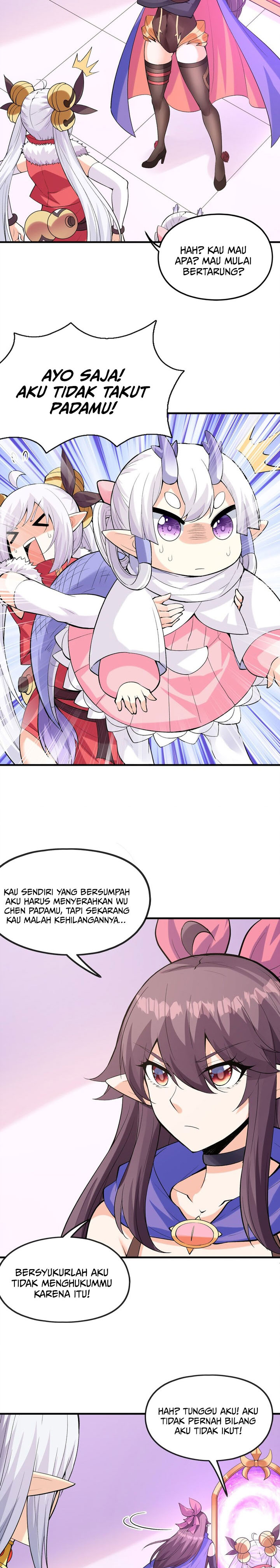 My Harem Is Entirely Female Demon Villains Chapter 90 - Page 3