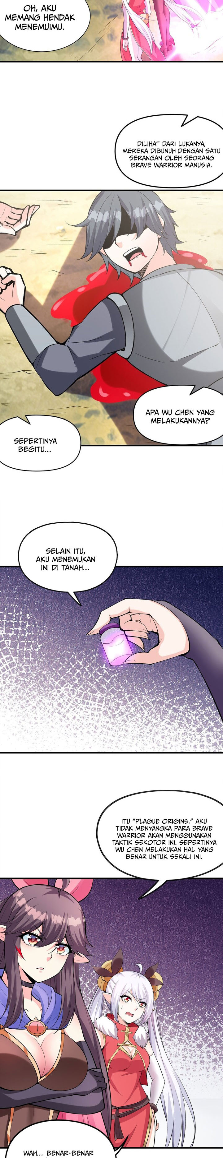 My Harem Is Entirely Female Demon Villains Chapter 90 - Page 7