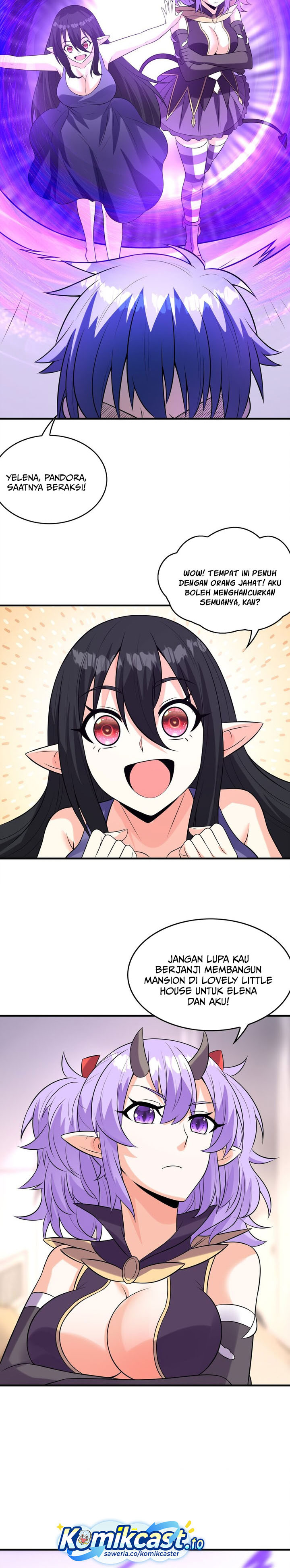 My Harem Is Entirely Female Demon Villains Chapter 91 - Page 17