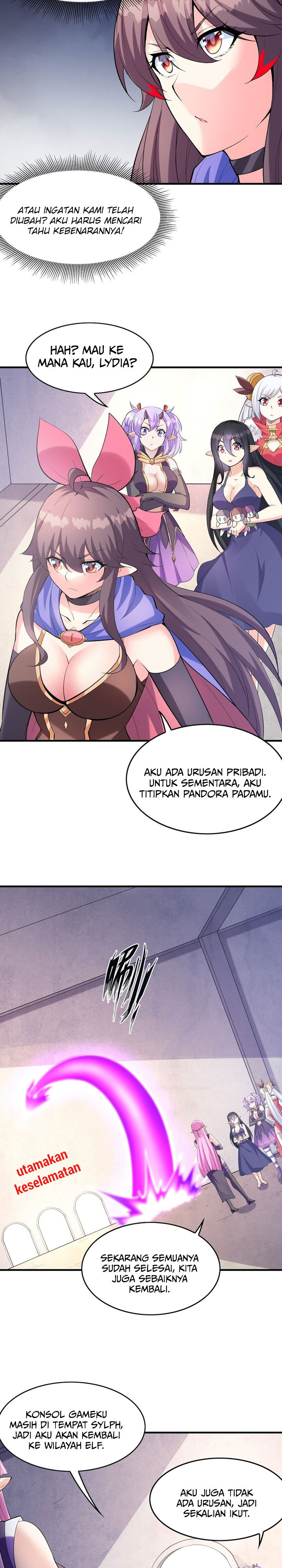 My Harem Is Entirely Female Demon Villains Chapter 92 - Page 11