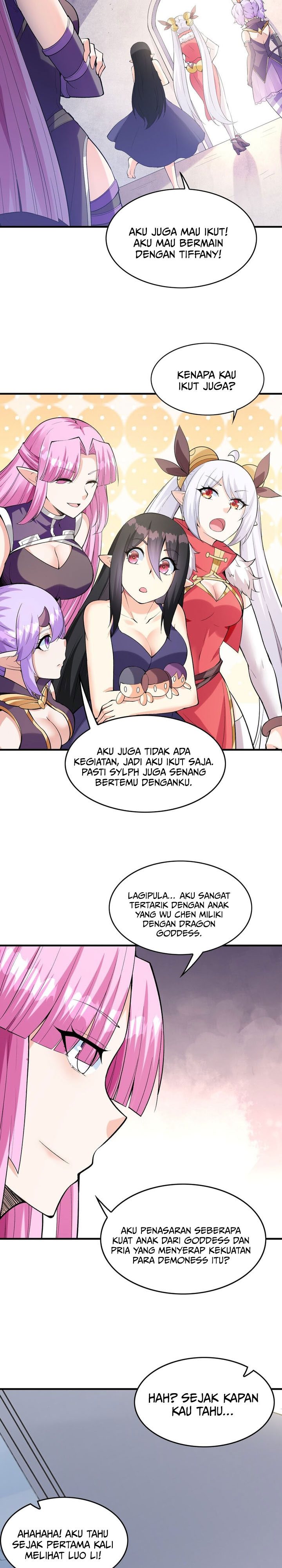 My Harem Is Entirely Female Demon Villains Chapter 92 - Page 12