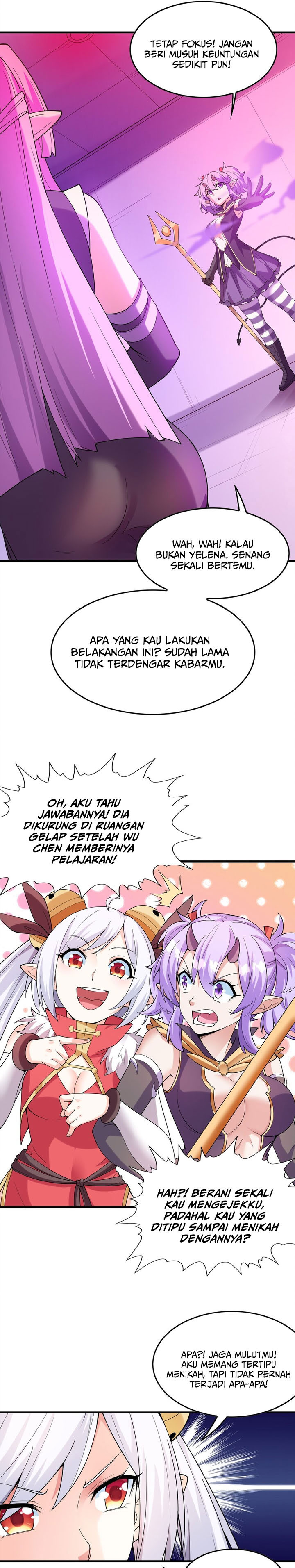 My Harem Is Entirely Female Demon Villains Chapter 92 - Page 6