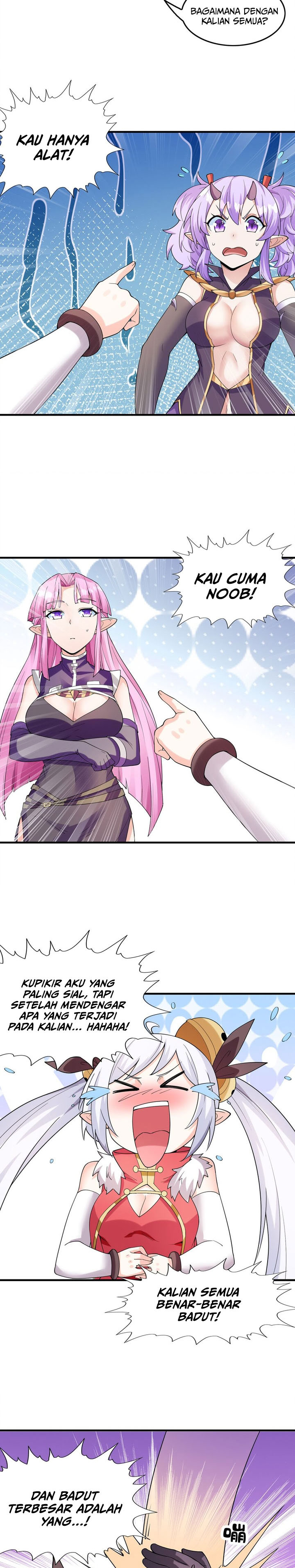 My Harem Is Entirely Female Demon Villains Chapter 92 - Page 7