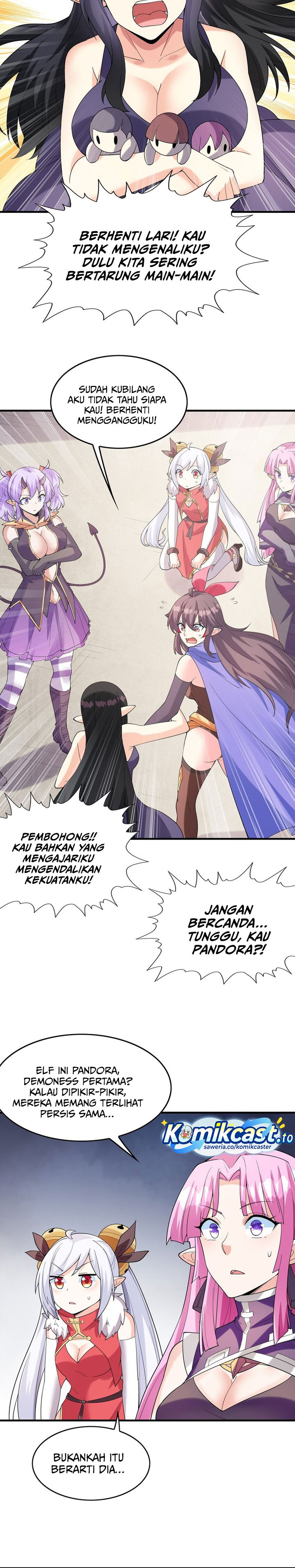 My Harem Is Entirely Female Demon Villains Chapter 92 - Page 9