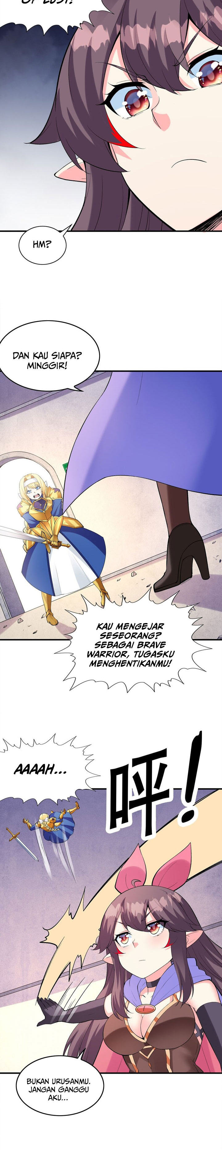 My Harem Is Entirely Female Demon Villains Chapter 93 - Page 16