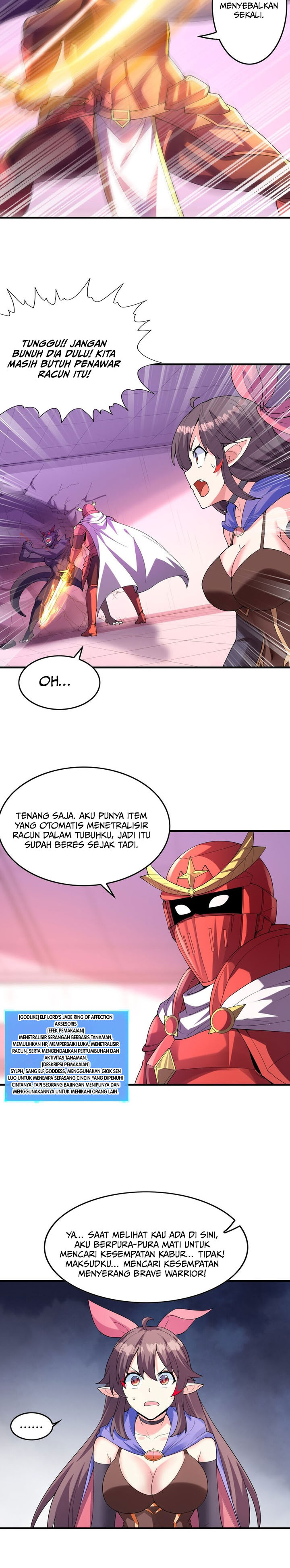 My Harem Is Entirely Female Demon Villains Chapter 93 - Page 8