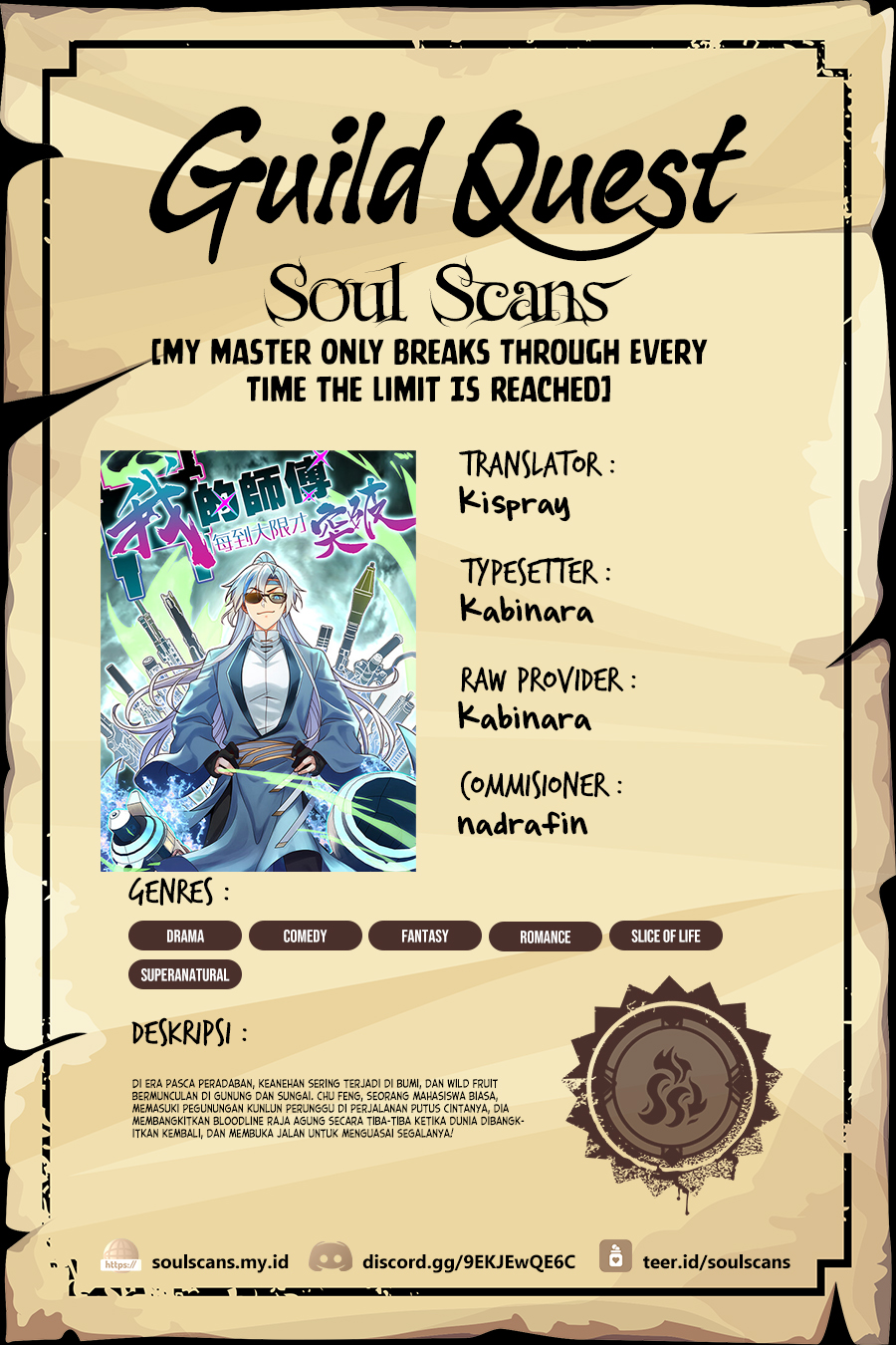 Baca My Master Only Breaks Through Every Time the Limit Is Reached - Chapter 145 halaman 1