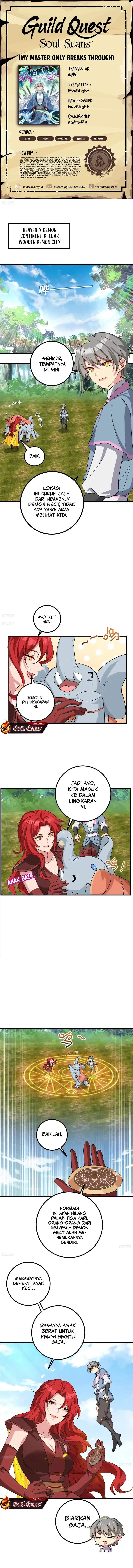 Baca My Master Only Breaks Through Every Time the Limit Is Reached - Chapter 150 halaman 1