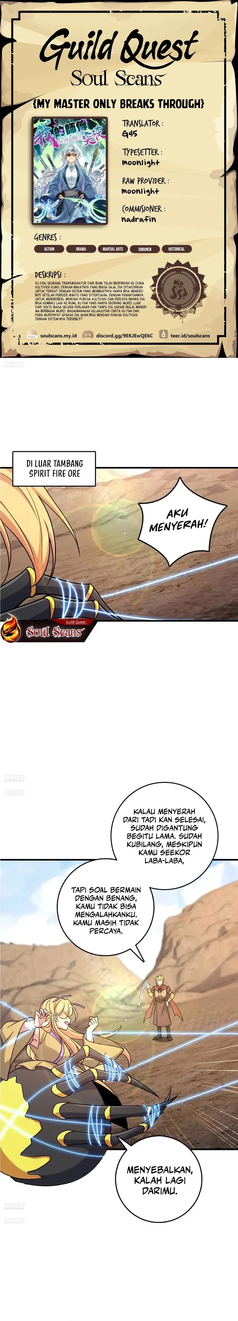 Baca My Master Only Breaks Through Every Time the Limit Is Reached - Chapter 164 halaman 1