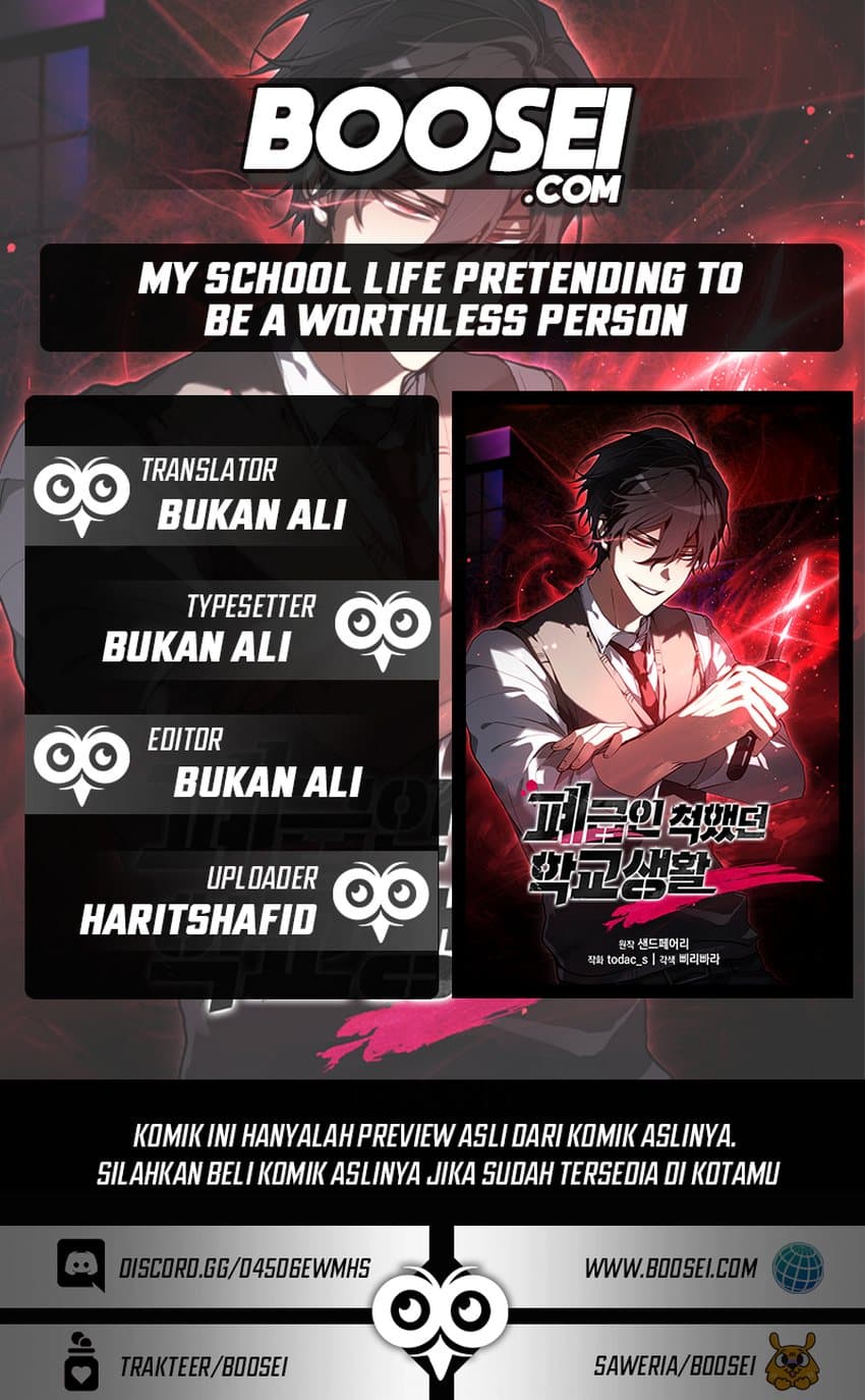Baca My School Life Pretending to Be a Worthless Person - Chapter 3 halaman 1