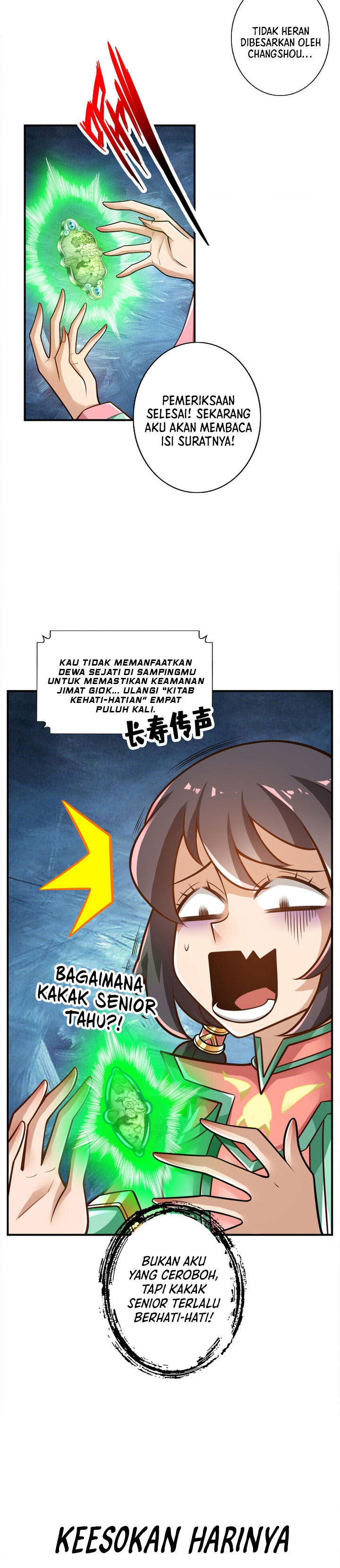 Baca My Senior Brother Is Too Steady - Chapter 174 halaman 10