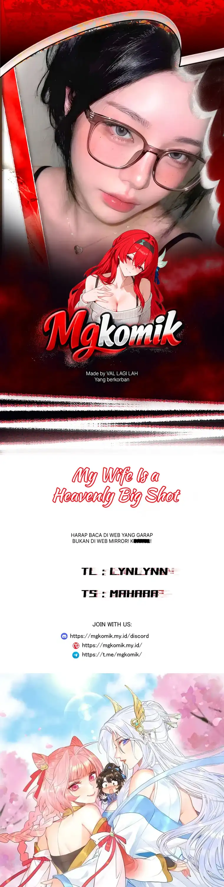 My Wife Is a Heavenly Big Shot Chapter 55 - Page 1